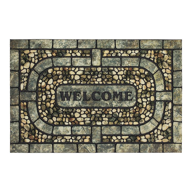 Mohawk® Home Doorscapes Welcome Garden Pebbles Doormat - 23 x 35