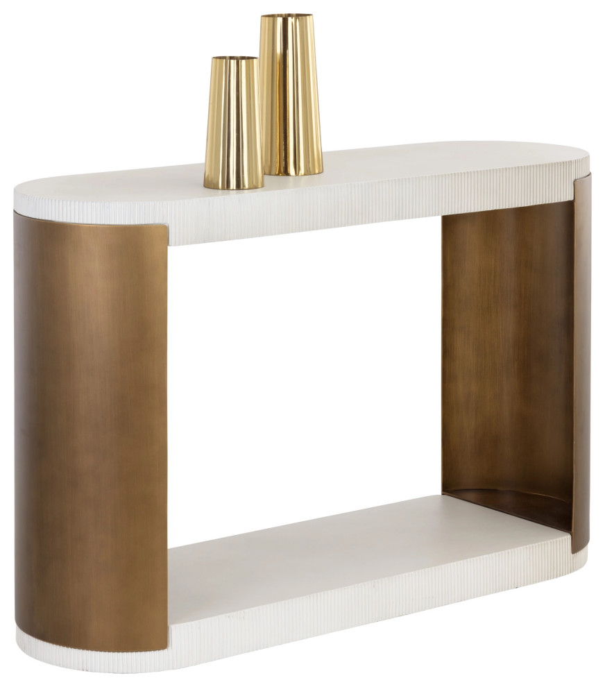 Cavette Console Table   Contemporary   Console Tables   by Sunpan Modern Home  Houzz