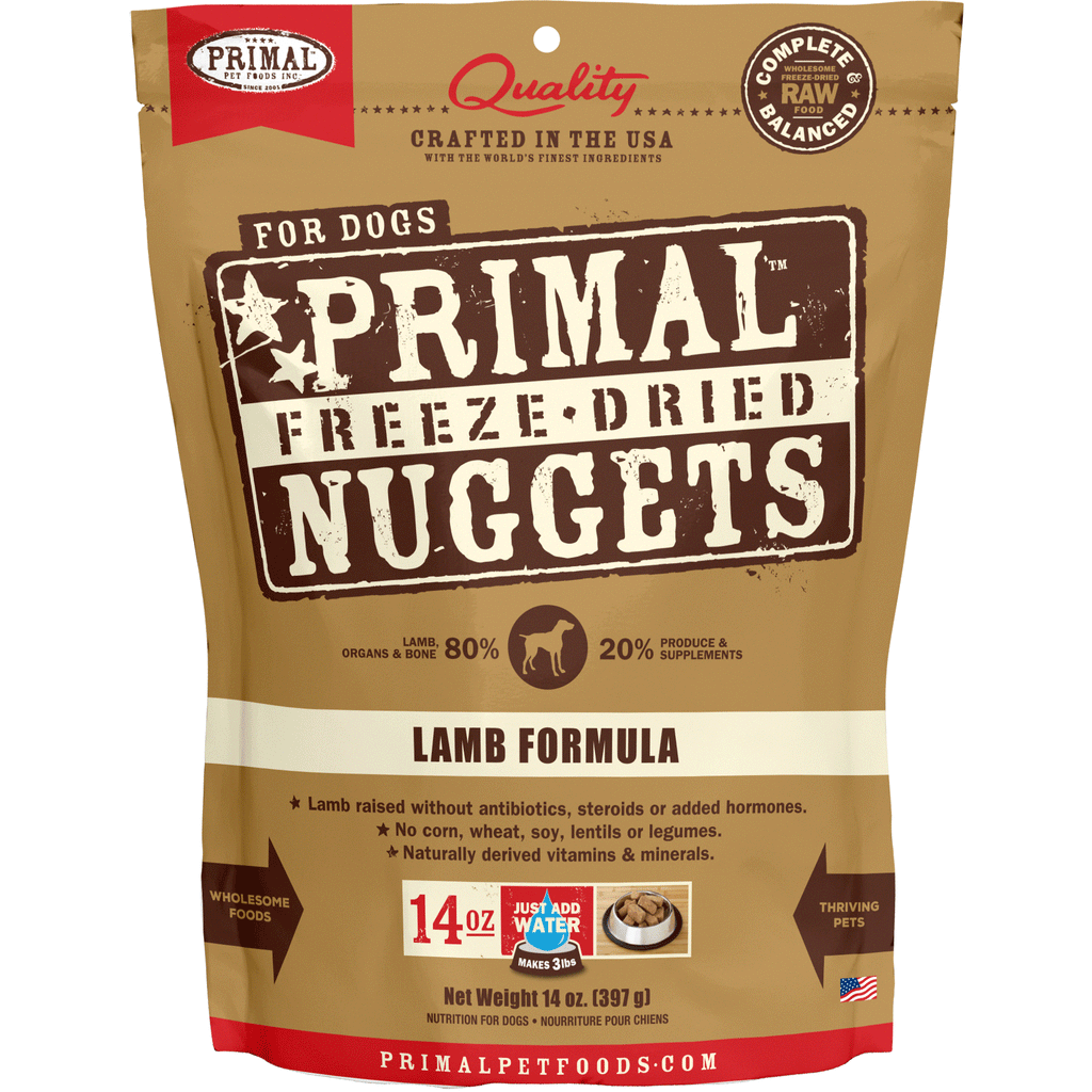 Primal Freeze-Dried Lamb Formula Dog Food