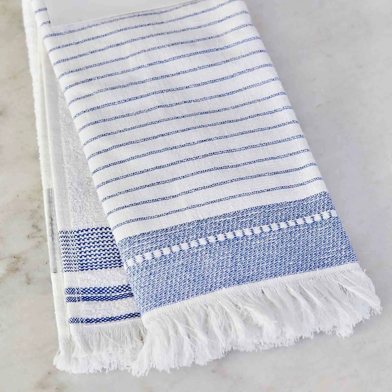 Karaca Home Alina İndigo 2 Pcs Kitchen Towel 60X40Cm 200.18.01.0393