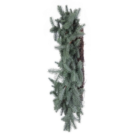 Vickerman EH213124 24 Blue Spruce Pine Cone Wreat...