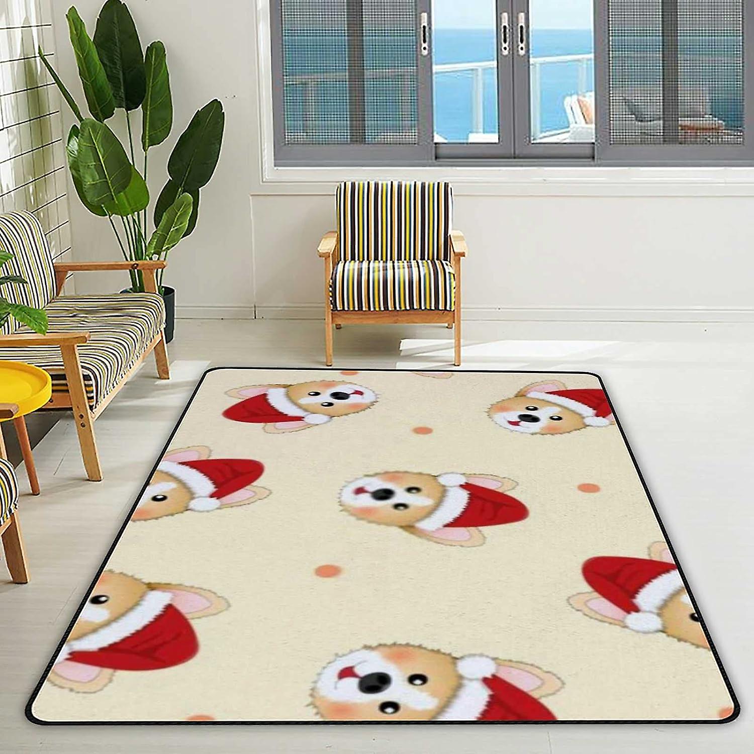 Soft Area Rugs Sloth In Jungle Floor Carpet Mat For Kids Playing Room Hardwood Floor Living Room 72x48in