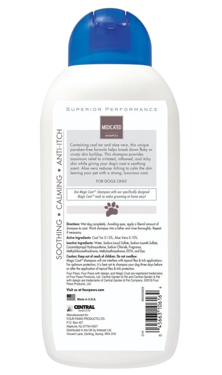 Magic Coat Medicated Shampoo， 16 oz