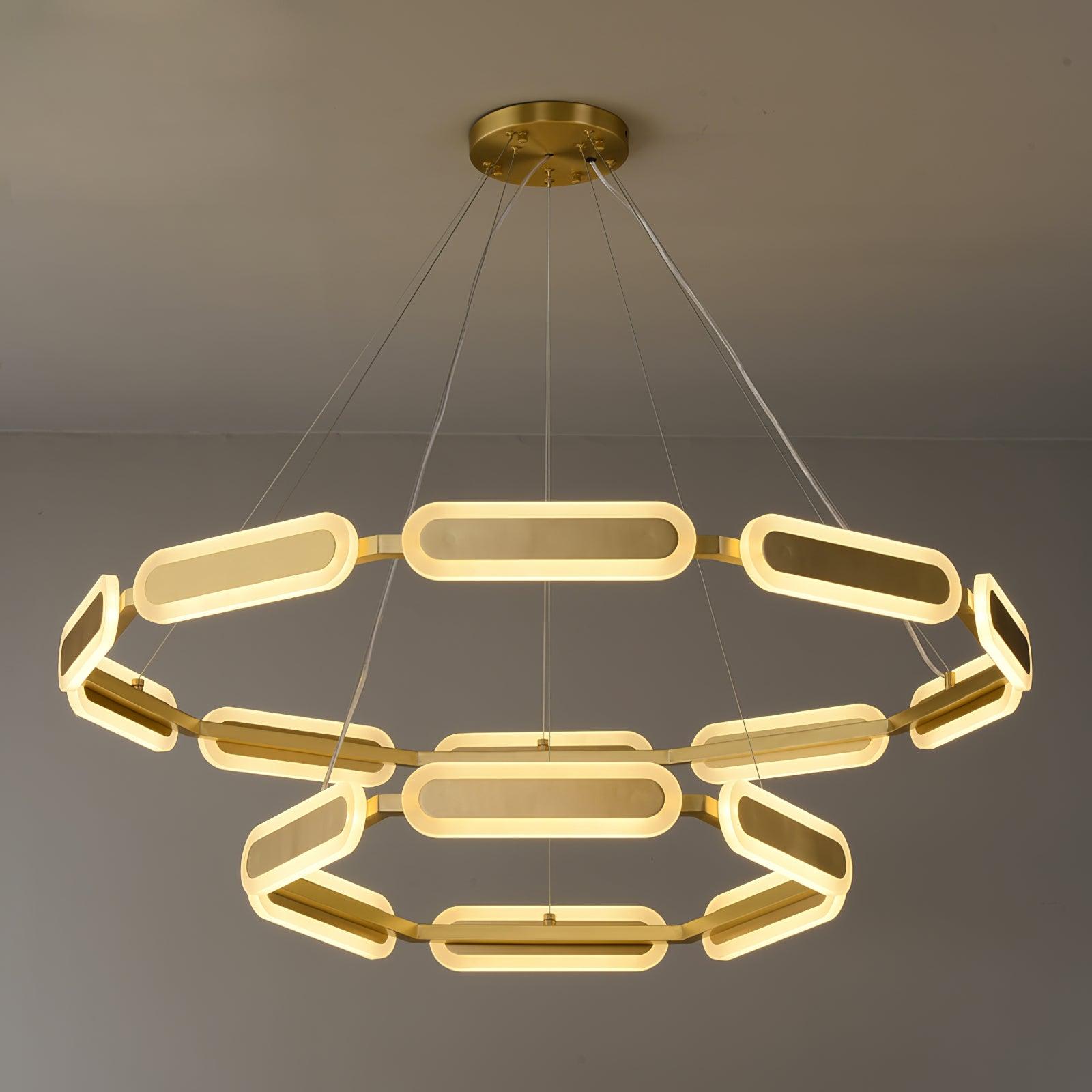 Swirl Chandelier