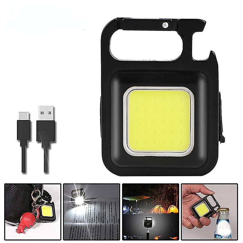 Mini Led Work Light Portable Torch Usb Rechargeable