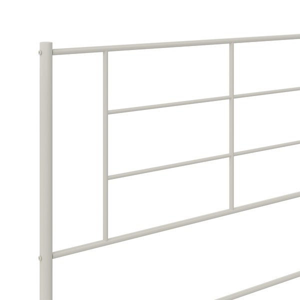 RealRooms Praxis Metal Headboard， Steel Construction， Mounting Hardware Included - - 37849859