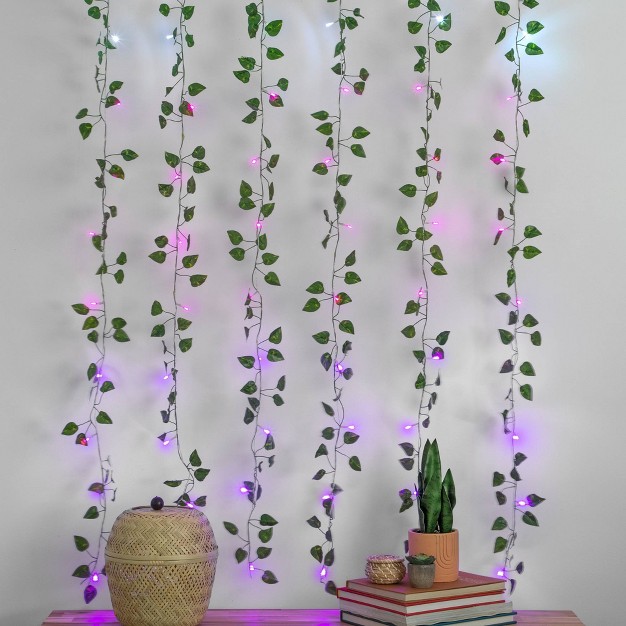 5 x27 X 3 5 x27 Led Vine Curtain String Lights Ombre West amp Arrow