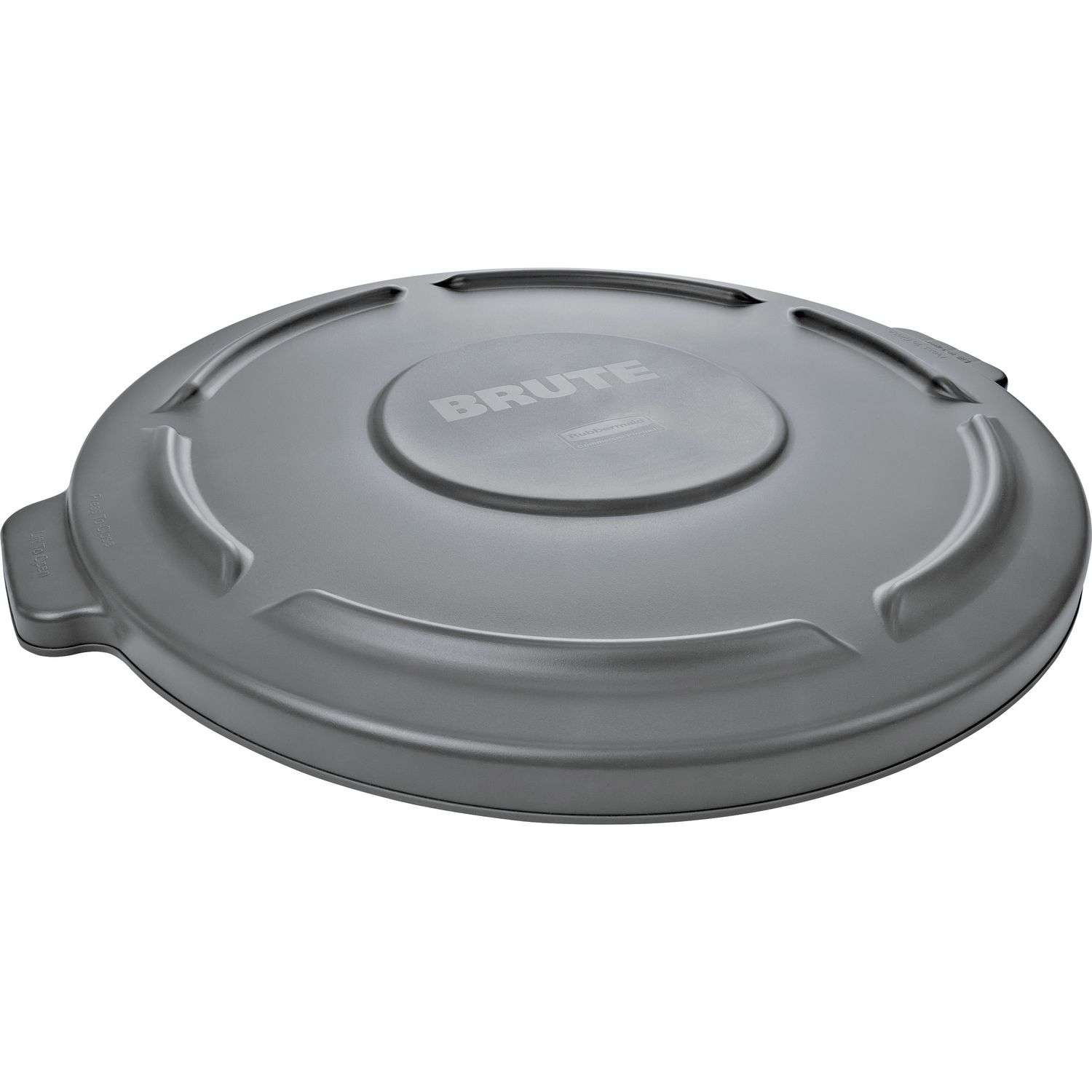 Brute 32G Container Flat Lid by Rubbermaid Commercial Products RCP263100GYCT