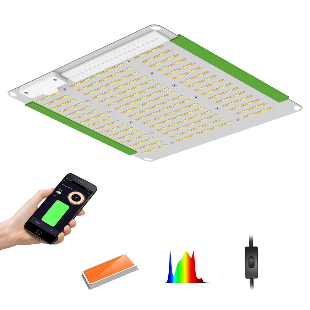 Grow Light Dual Chips Full Spectrum Dimmable Flexible Mounting Plug in