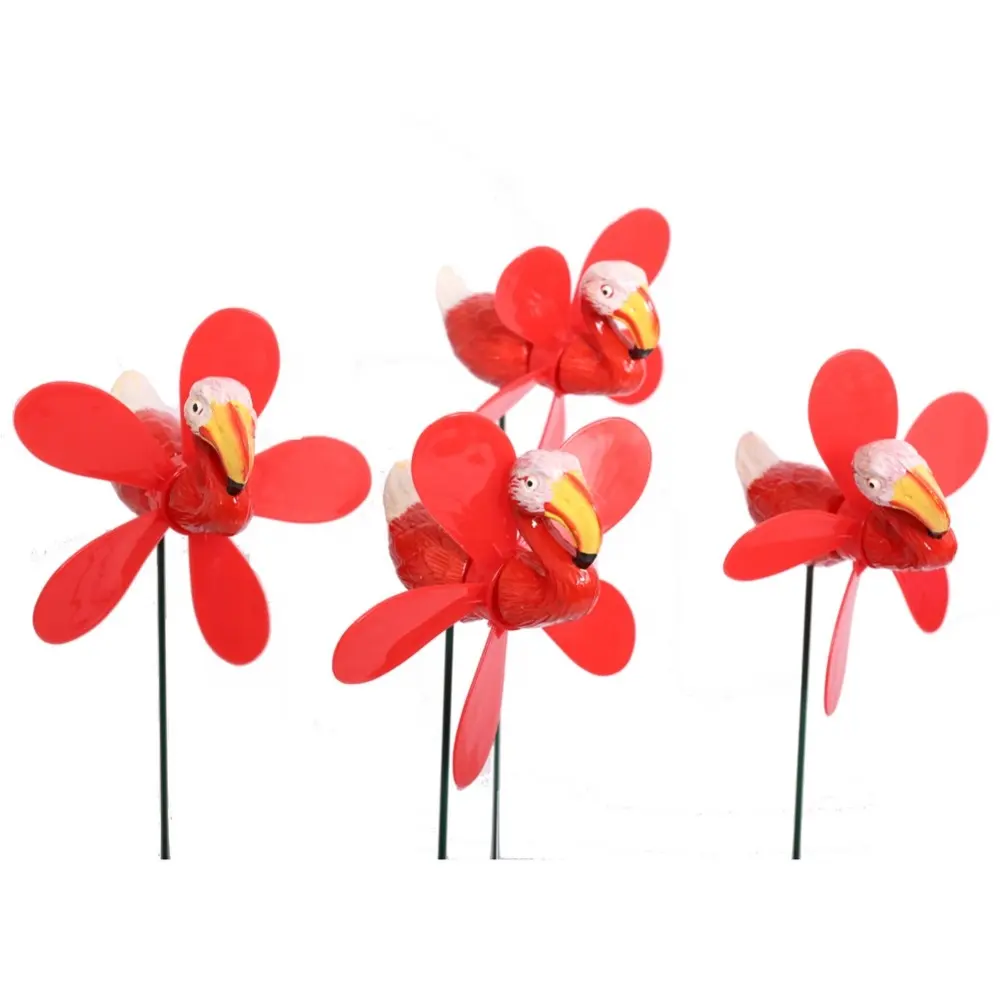 Osgoodway Hot Sale Great Price Garden Supplies Plastic Decorative Red Flamingo Ornaments Outdoor Decoration Protect Your Garden