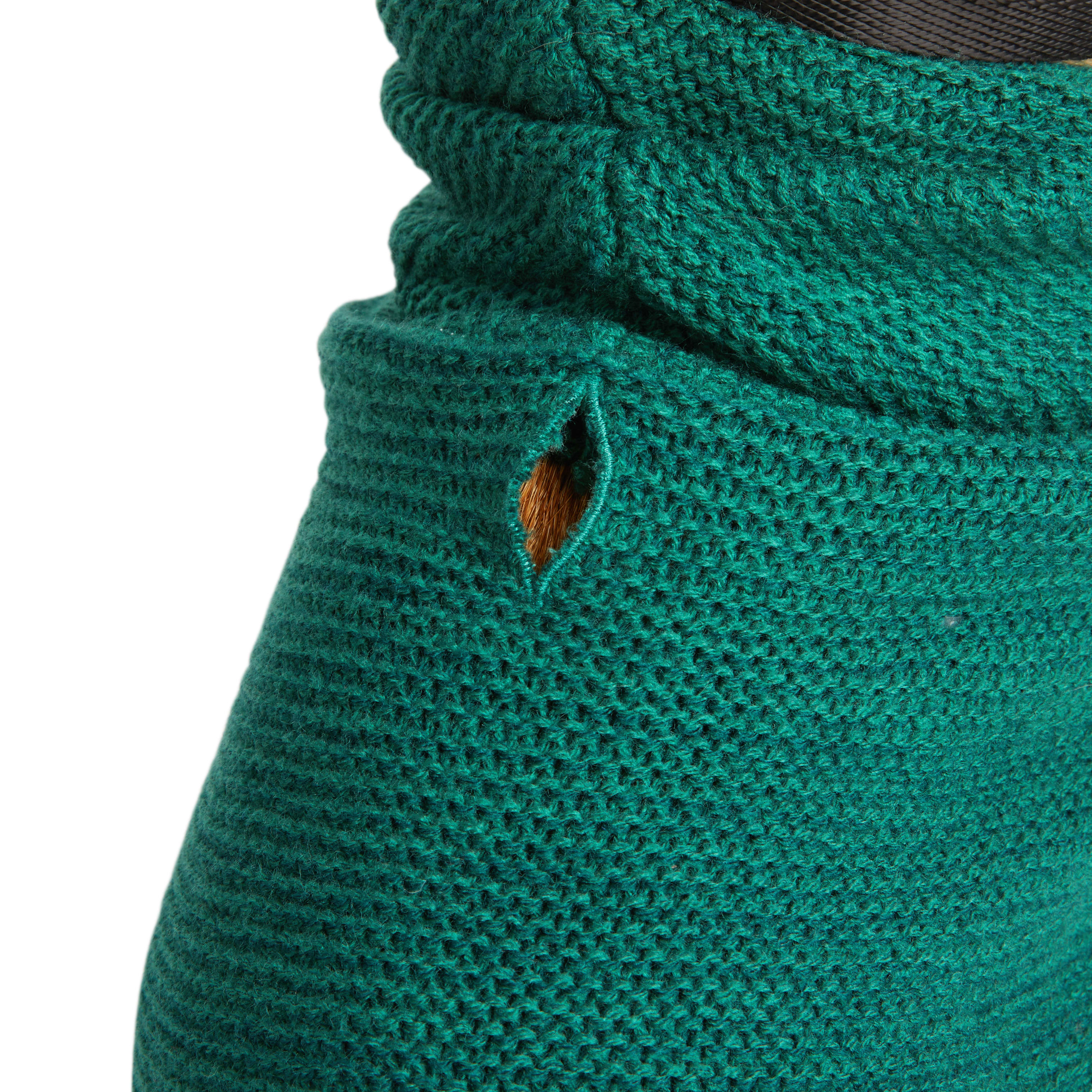 YOULY Green Sweater Dog Hoodie， XX-Small