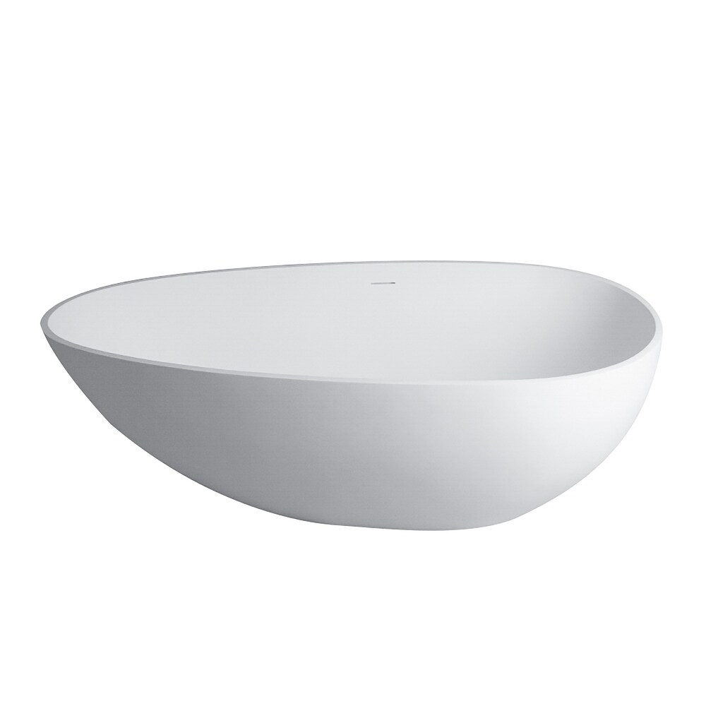 CLOVIS Solid Surface Freestanding Bathtub 67\