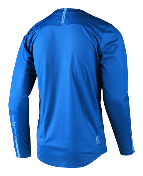 Troy Lee Designs Flowline Long Sleeve MTB Jersey - Slate Blue