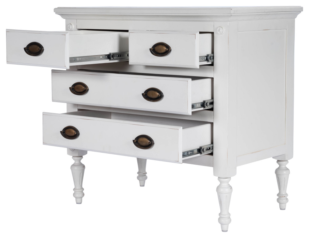 Easterbrook 4 Drawer Accent Chest   Traditional   Accent Chests And Cabinets   by Butler Specialty Company  Houzz