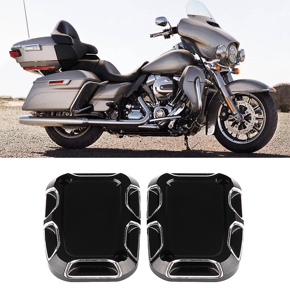 Motorcycle Modification Brake Master Cylinder Cover Fit For Flh Electra Glide 2008-2017