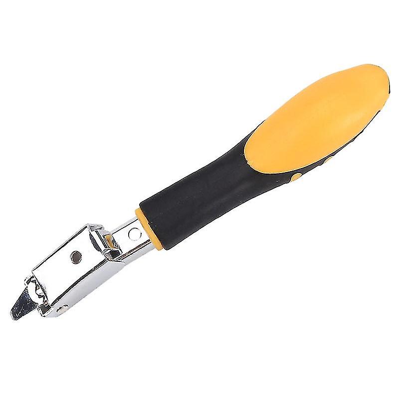 Wood Door Upholstery Construction Staple Remover， Tack Lifter Office(1pcs，yellow)