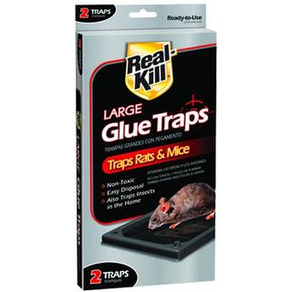 Real-Kill Large Rat and Mice Glue Traps (2-Count) Hg-10096-6