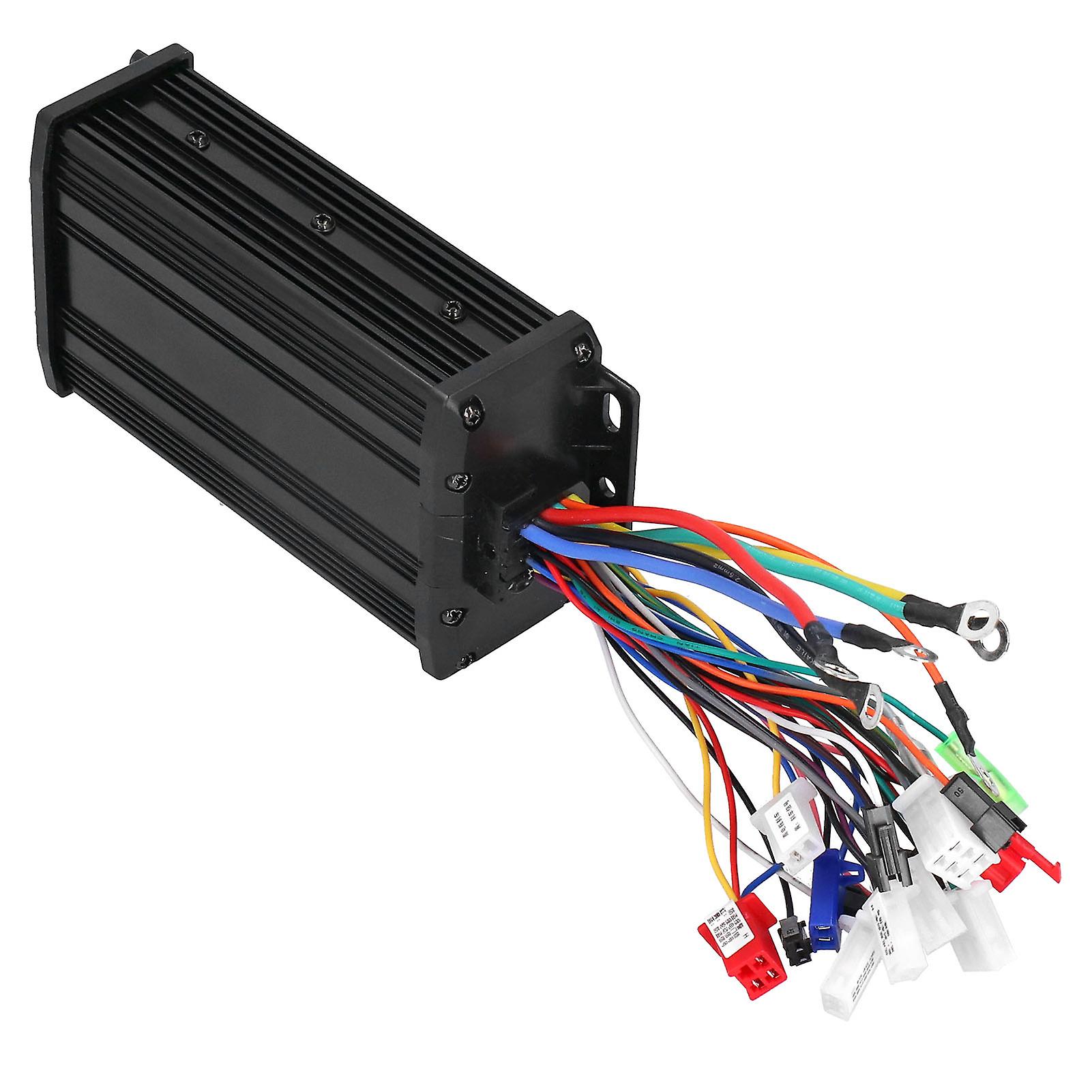 600w Sinusoid Mute Aluminium Electric Scooter Brushless Speed Governing Motor Controller48v