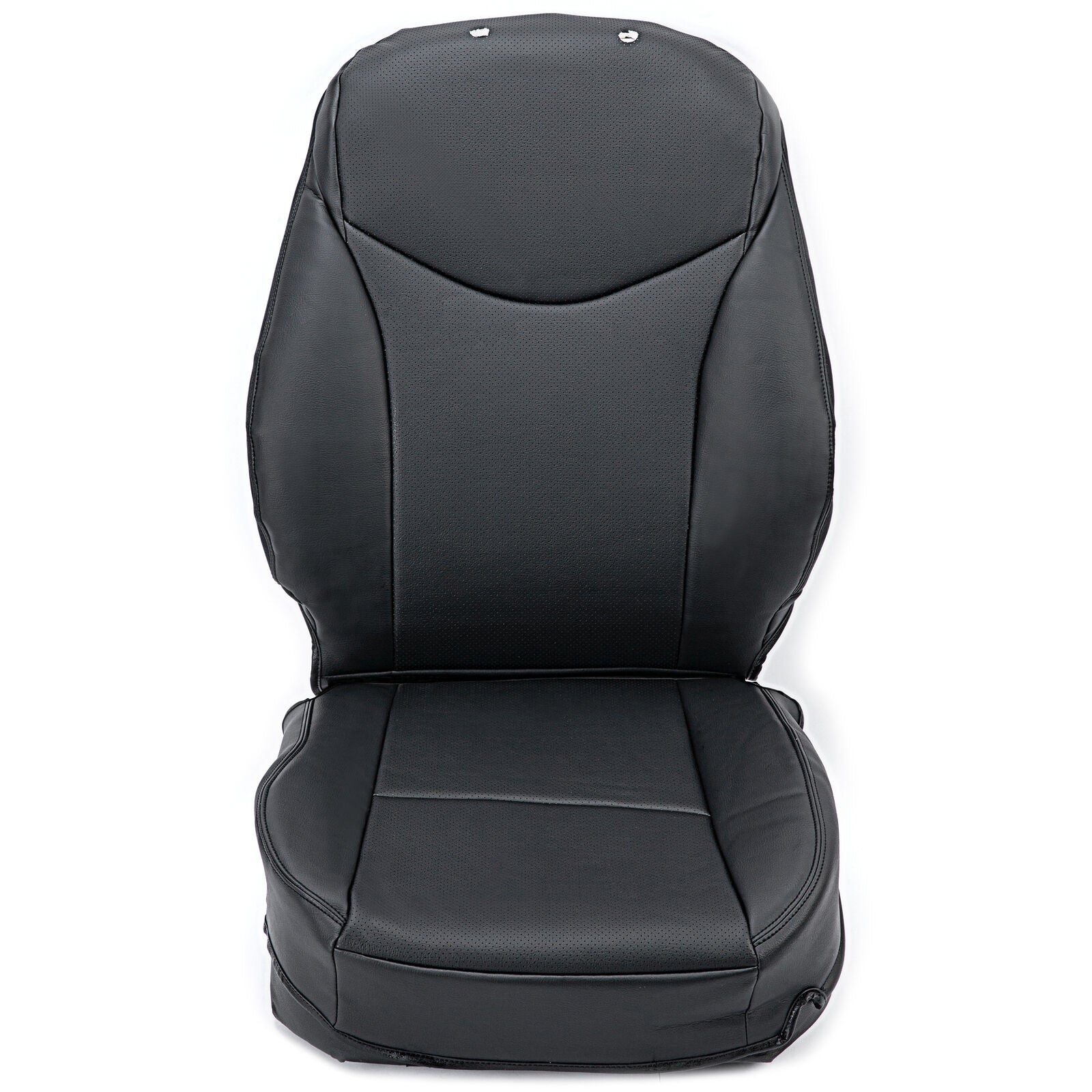 KOJEM Synthetic Leather Seat Covers for 2010-2015 2011 2012 2013 2014 Toyota Prius， Black Front and Rear