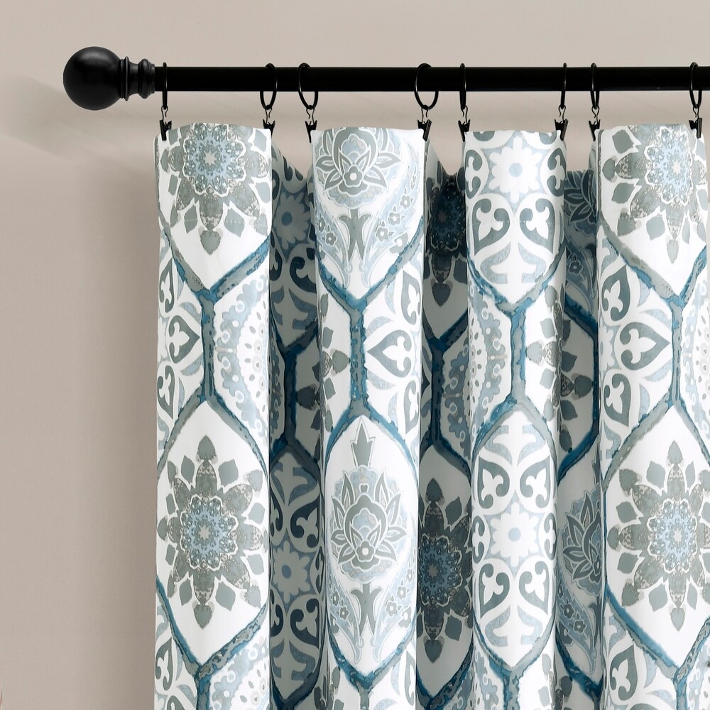 Lush Decor Marvel Room Darkening Window Curtain Panel Pair