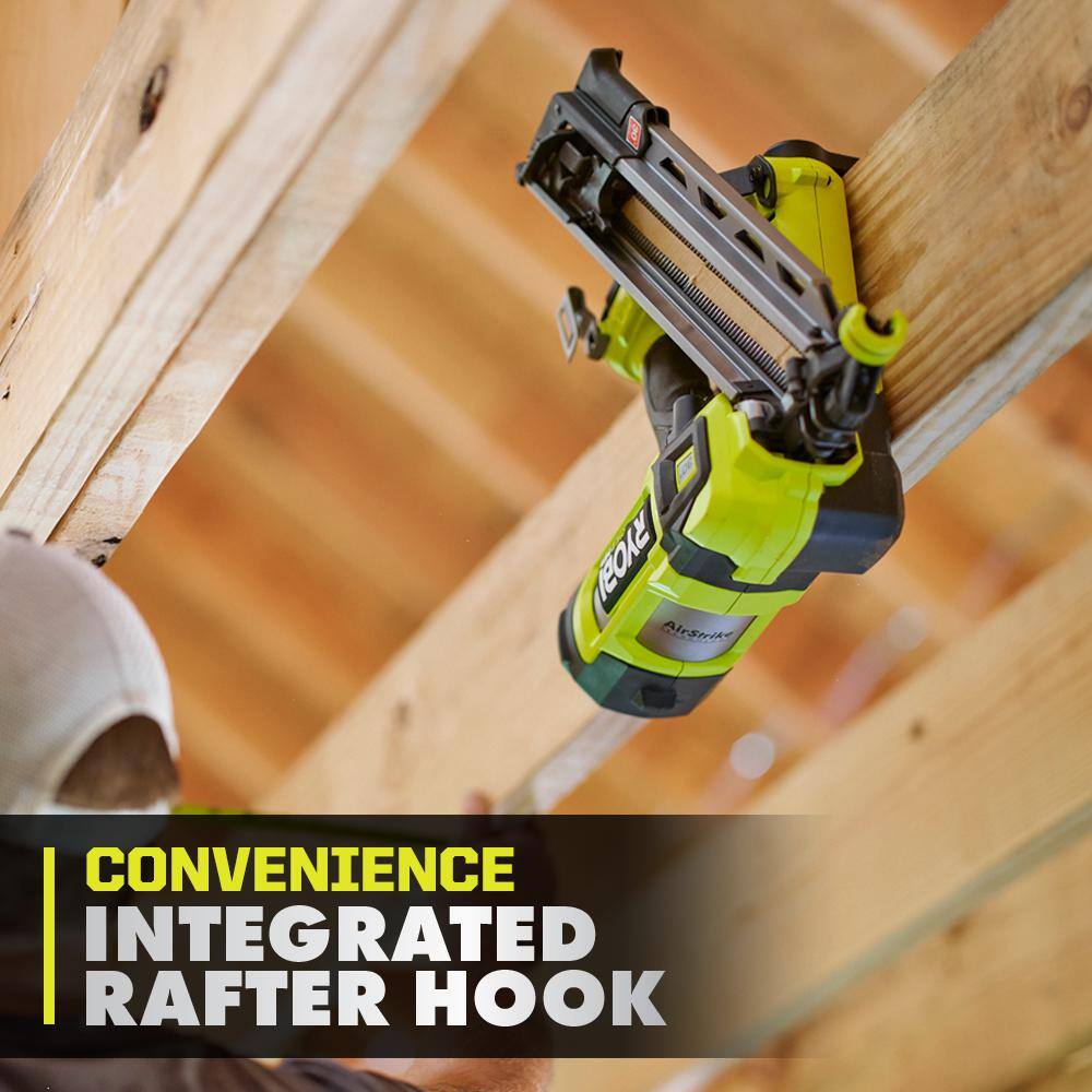 RYOBI ONE+ HP 18V Brushless Cordless AirStrike 30 Framing Nailer (Tool Only) PBL350B