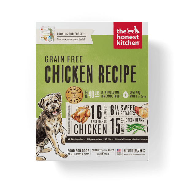 The Honest Kitchen Grain Free Chicken Recipe Dehydrated Dog Food