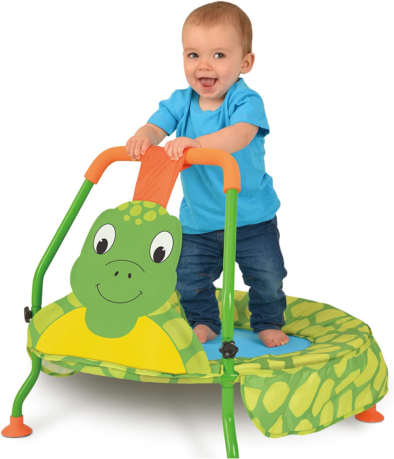 Galt Toys， Nursery Trampoline - Turtle， Trampolines for Kids， Ages 1 Year Plus