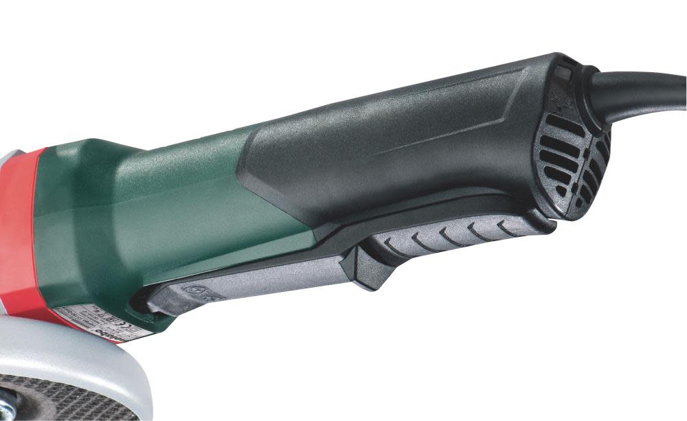 Metabo 6 Angle Grinder 10000 RPM 12.0 Amps with  Non Locking Paddle Brake Tether Point