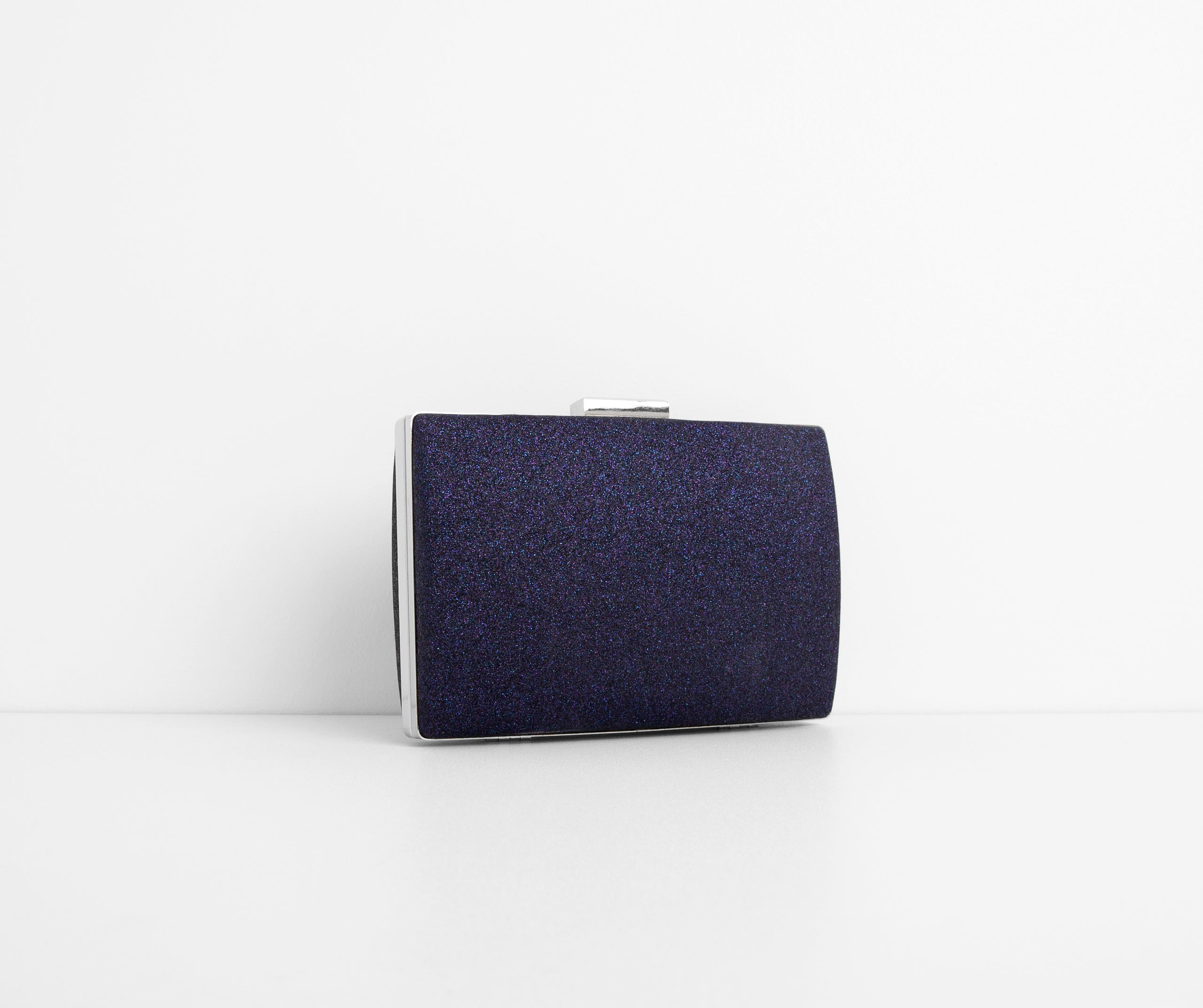 Midnight Wishes Glitter Box Clutch