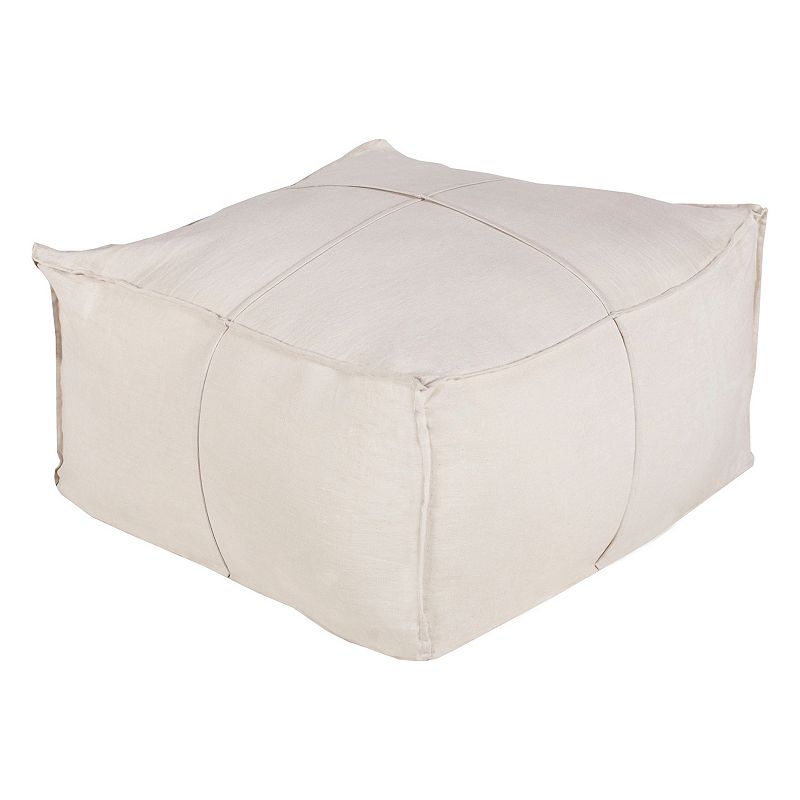 Decor 140 Ixion Light Linen Pouf