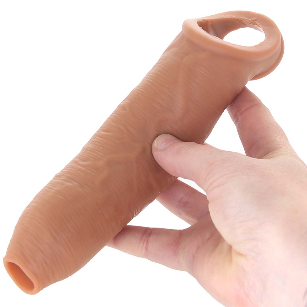 Fantasy X-tensions Elite Uncut Enhancer with Strap in Tan