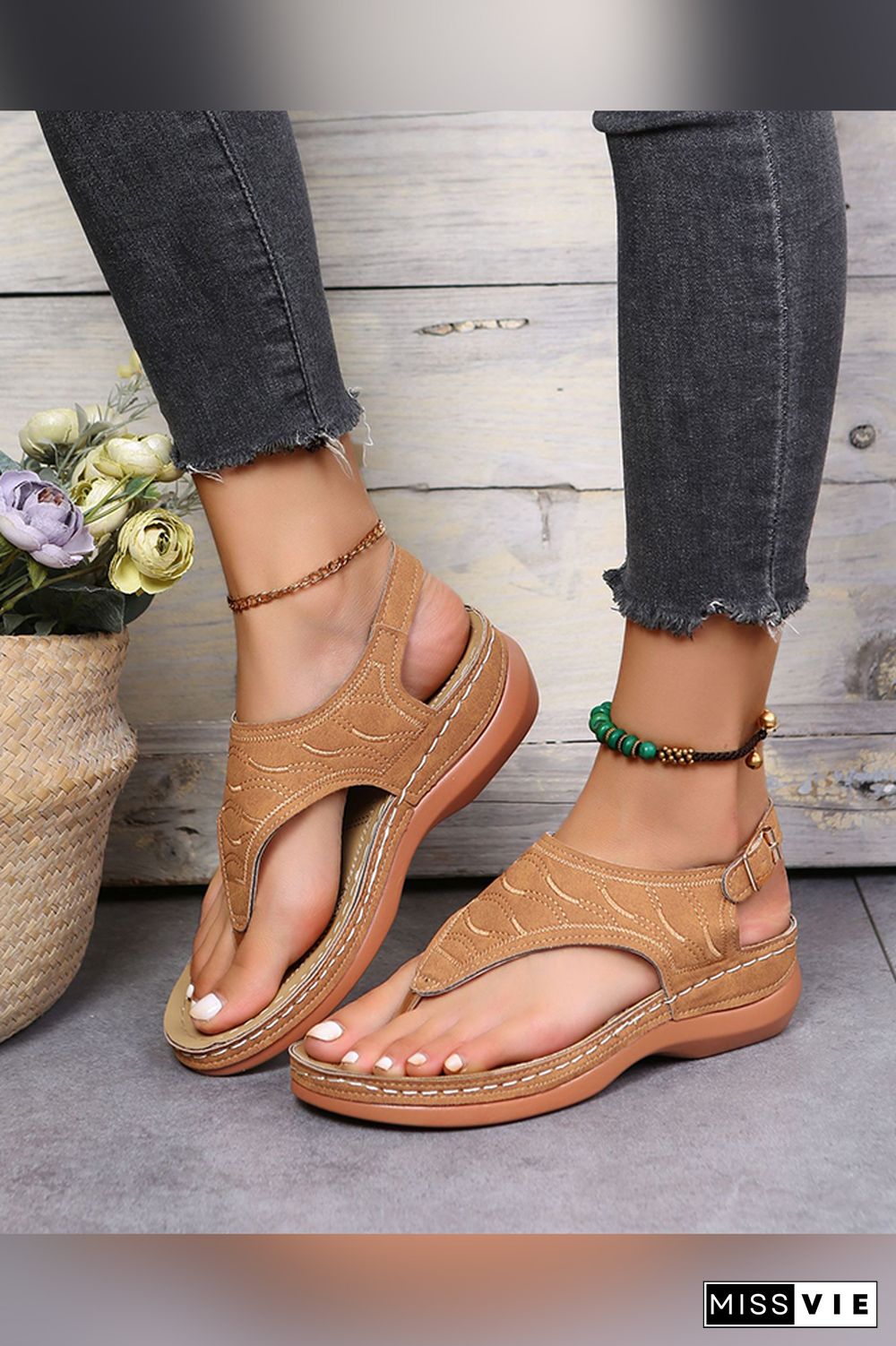 Summer Women Sandals With Buckle Wholesale