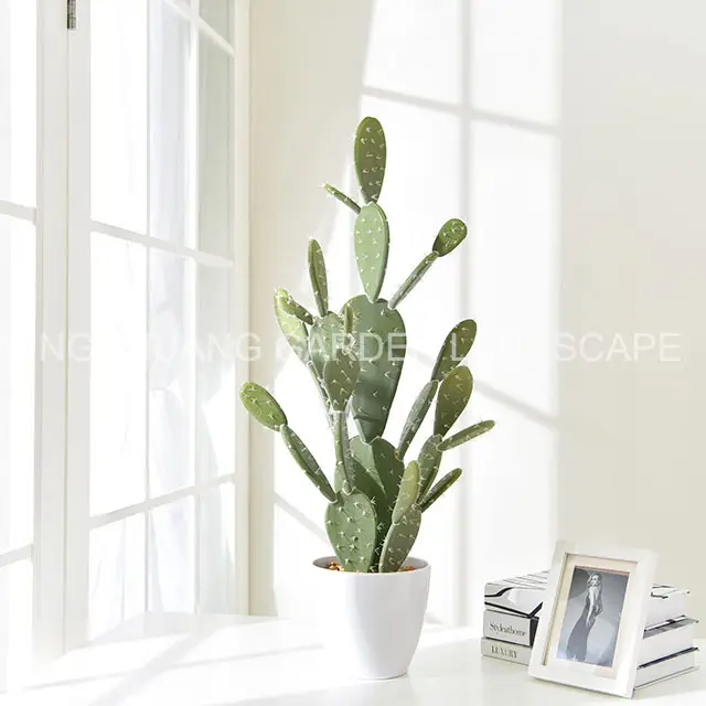 Garden supplies decoration home office artificial cactus plant Plastic saguaro succulent cactus plant artificial cactus plant