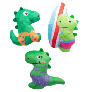 Pet Shop by Fringe Studio Rawr-ing Summer 3 Piece Set Small Dog Toy