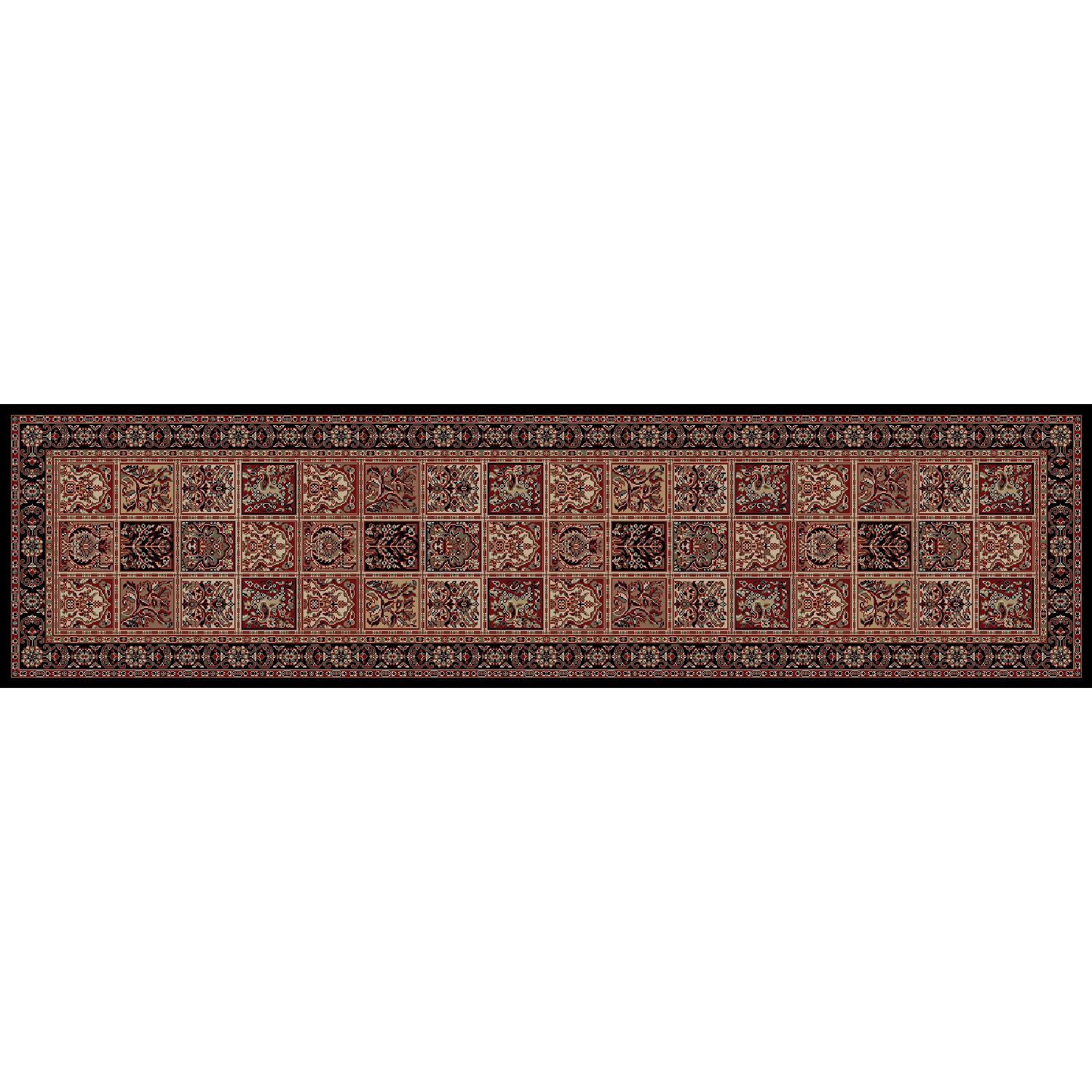 Merinos Panel Medallion Framed Rug