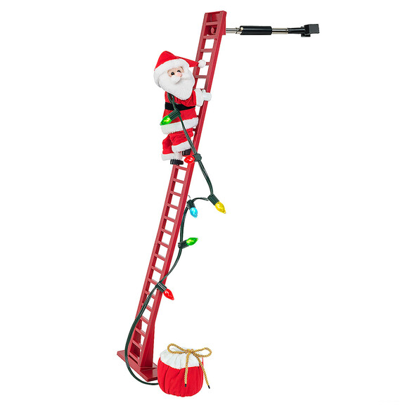 Morris Costumes VA1018 Climbing Plush Santa