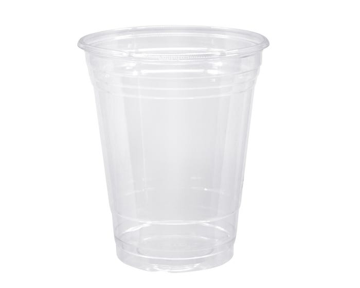 Nicole Home Collection PET 18 oz. Cup， Clear， 50 Count - 07810