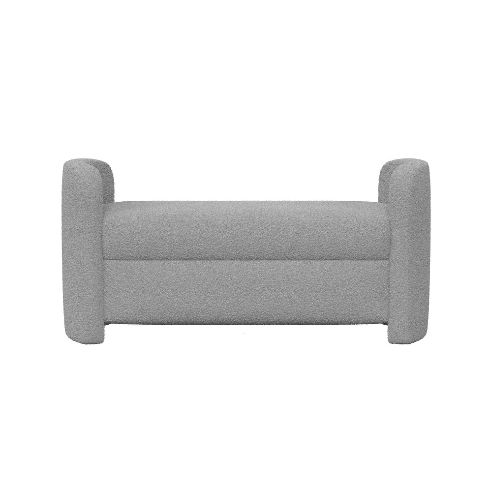 Leven Upholstered Bench with Arms