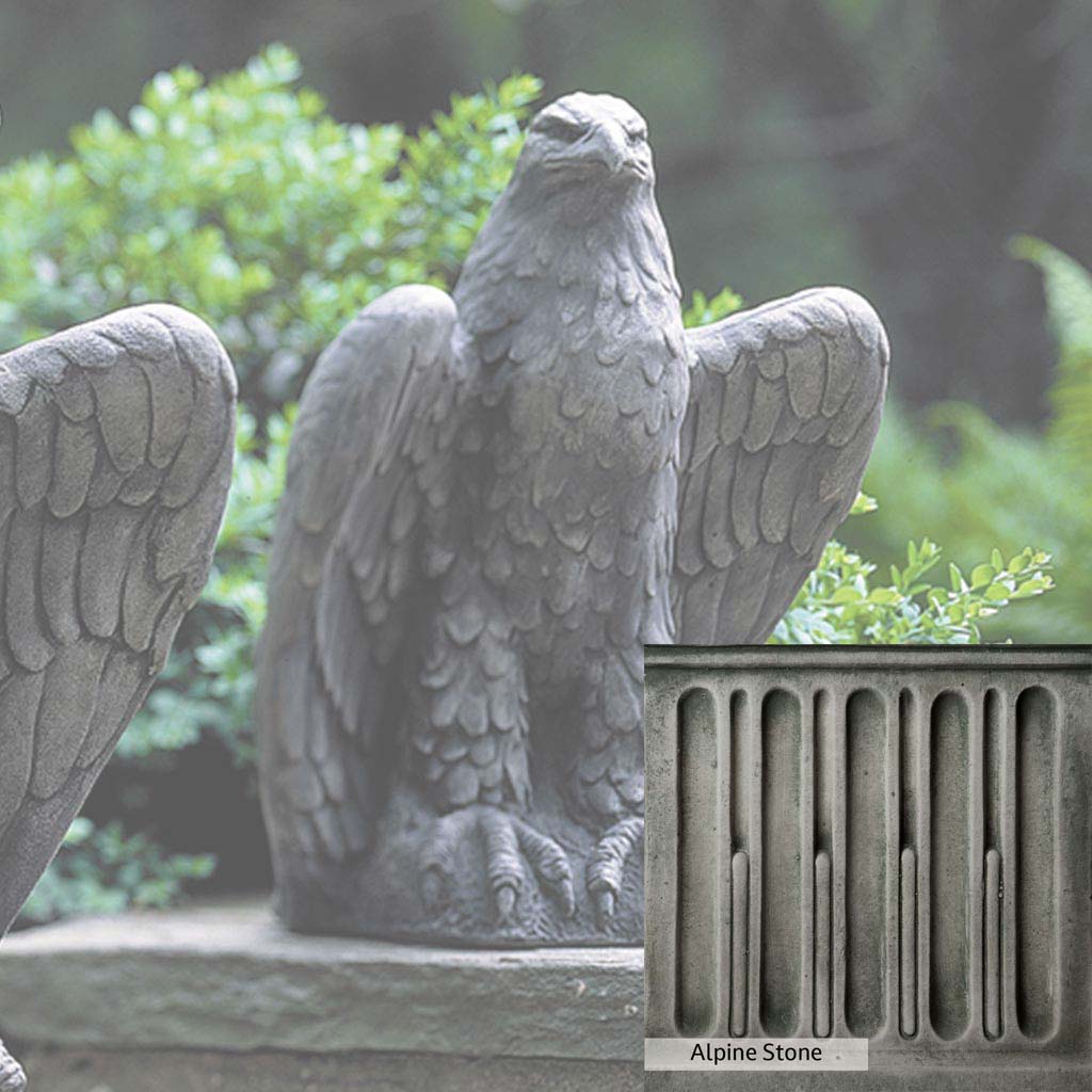 Campania International Eagle Looking Right Statue