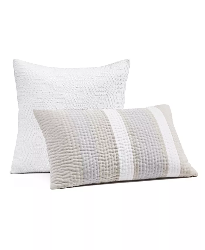 Hotel Collection CLOSEOUT! Linen Modalandreg; Blend Decorative Pillow， 14