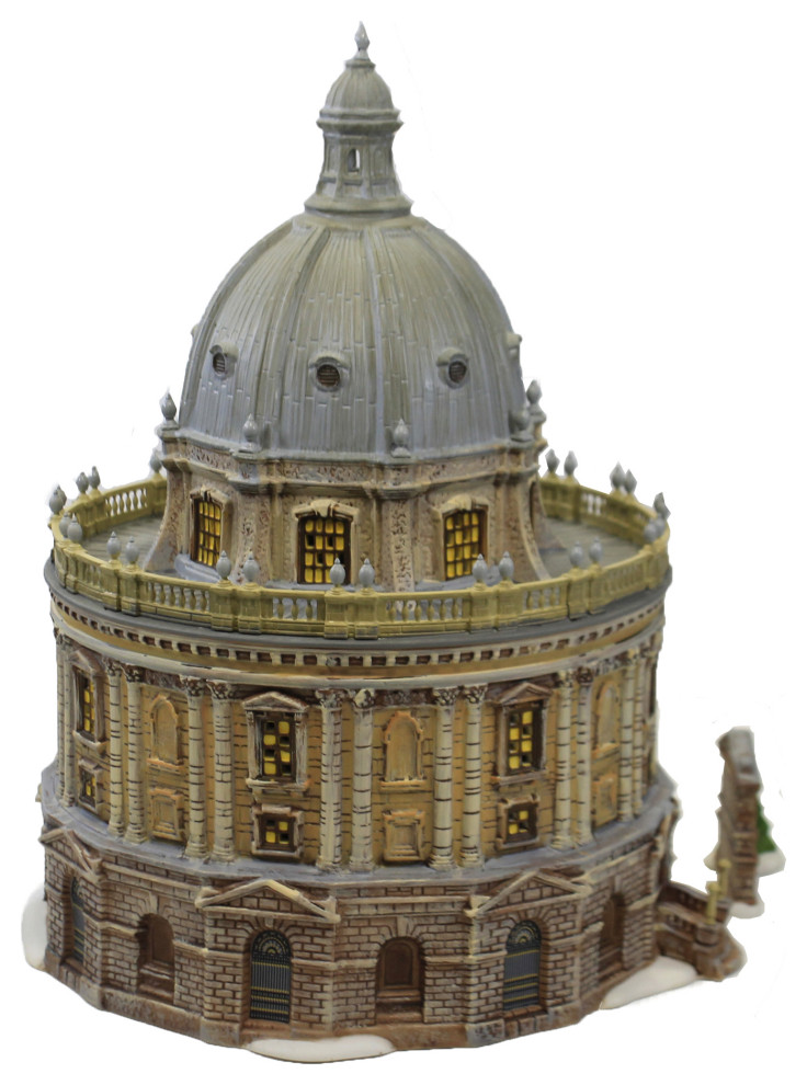 Department 56 House Oxford  x27s Radcliffe Camera Dickens  x27Village 6005397   Contemporary   Holiday Accents And Figurines   by Story Book Kids Inc  Houzz