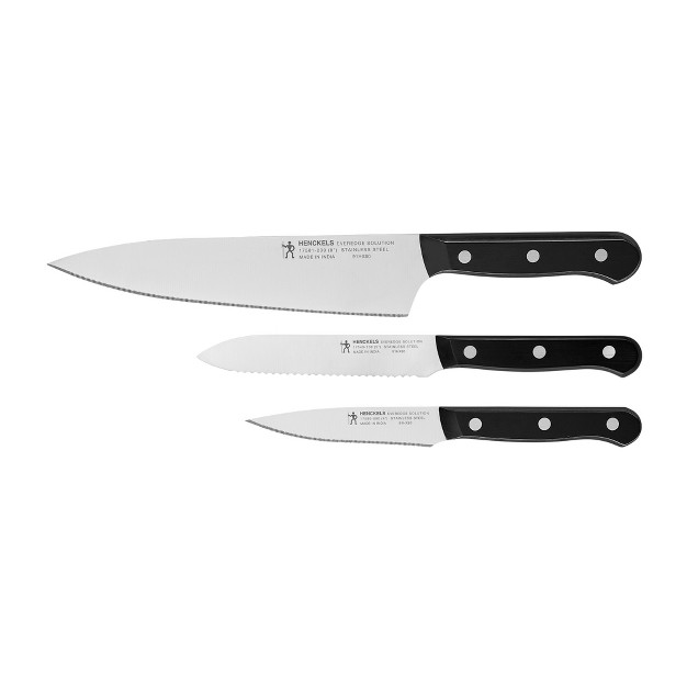 Henckels Everedge Solution 3 pc Starter Knife Set