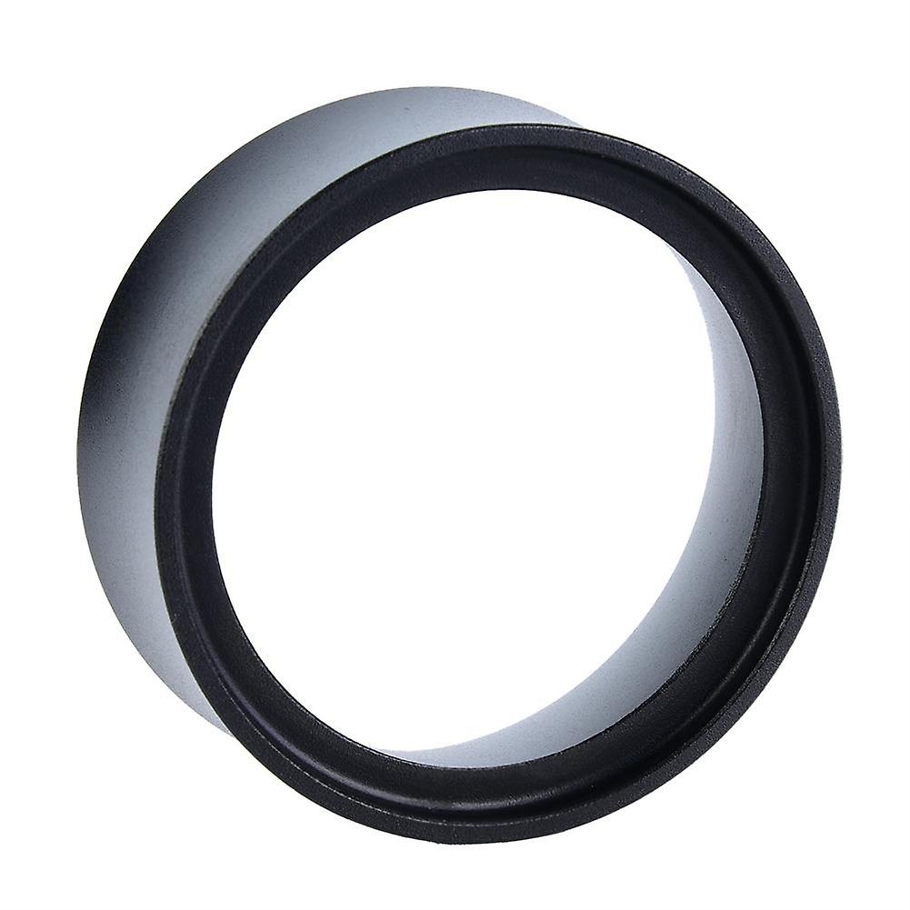 58mm Espresso Coffee Dosing Ring Coffee Filter Replacement Funnel (Aluminum Alloy Black)