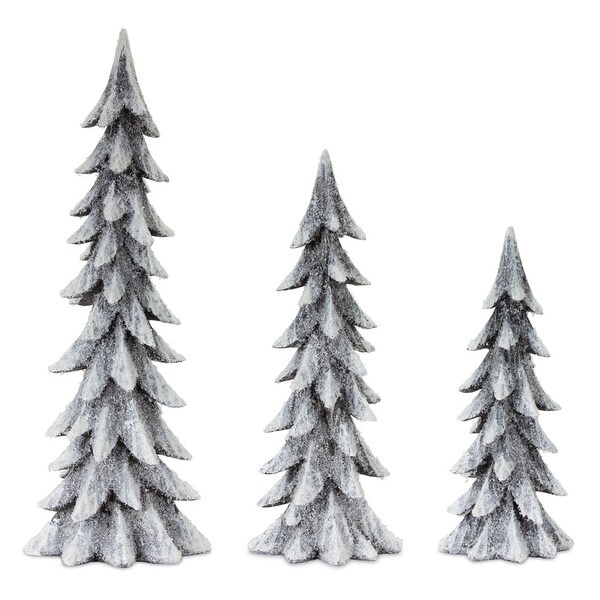 Tree (Set of 3) 15H，18.5H，24H Resin