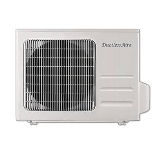 DuctlessAire 21 SEER 27 000 BTU 2.25 Ton 3-Zone Ductless Mini Split Air Conditioner with Heat Pump - 230-Volt60Hz DA27-9-9-12