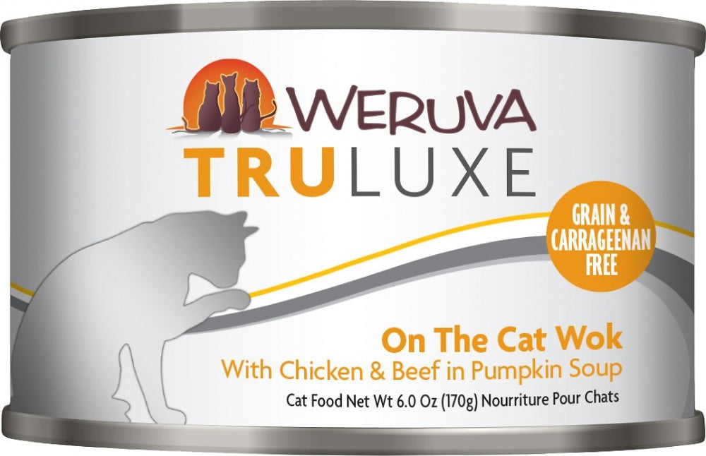 Weruva TRULUXE On The Cat Wok with Chicken and Beef in Pumpkin Soup Ca