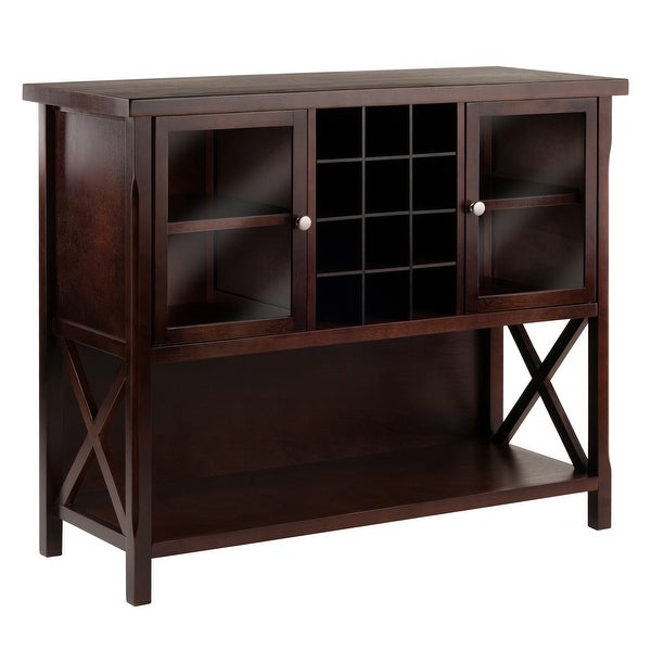 Xola Buffet Cabinet， Cappuccino - 43.8