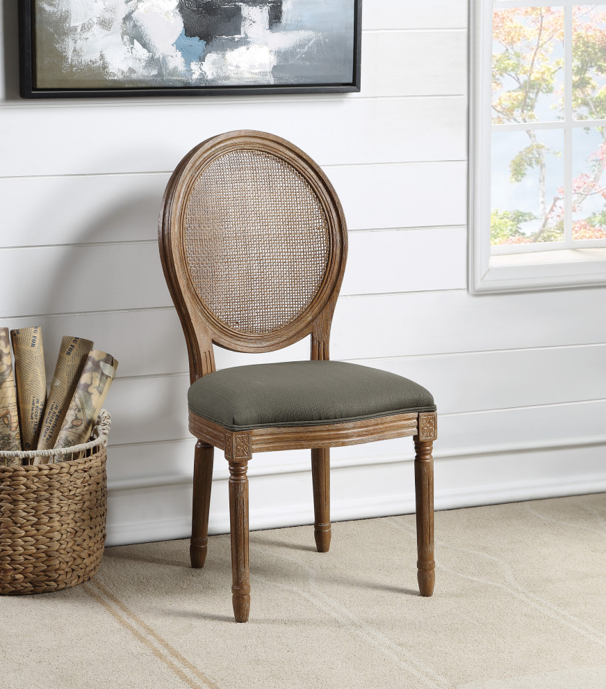 Stella Cane Back Chair   Tropical   Dining Chairs   by Office Star Products  Houzz