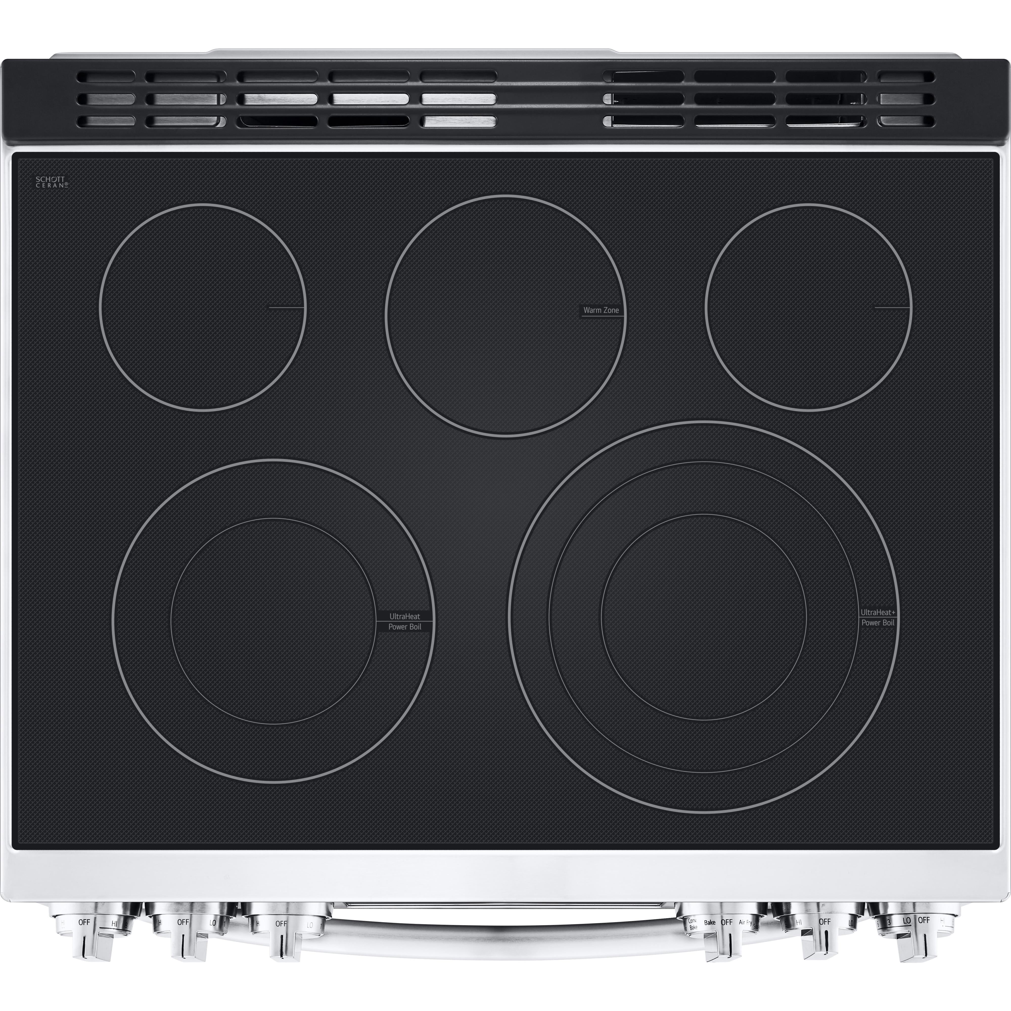 LG 30-inch Slide-In Electric Range with Air Fry LSEL6337F