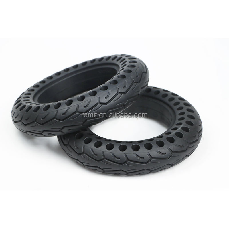 Wholesale Electric Scooter Accessories 10*2.125 Rubber Honeycomb Solid Tires For M365 Pro 1S Pro2